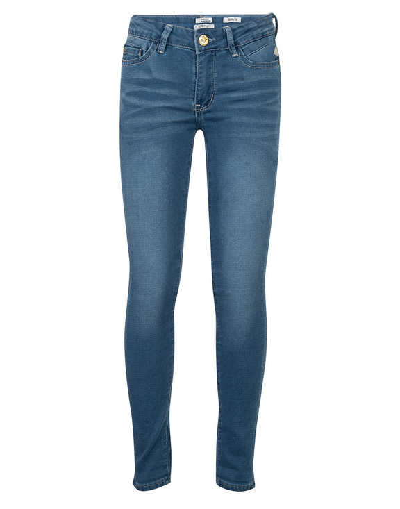blauwe jeans skinny meisjes Indian Blue Jeans wintercollectie 2021 bij Kameleon in Balegem