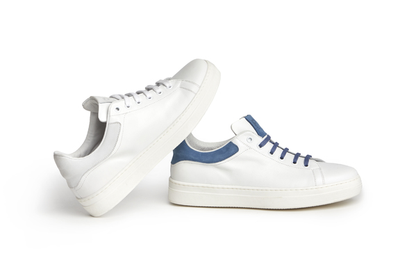 witte sneakers lichtblauw Red Limit jongens communiecollectie lentefeestcollectie 2023 bij Kameleon 
