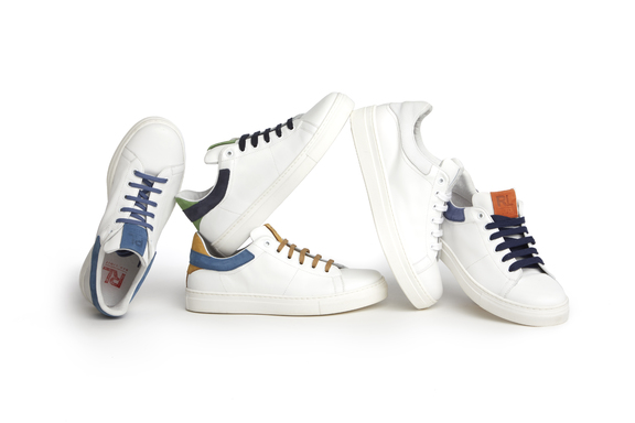 sneaker blauw oranje groen Red Limit jongens communiecollectie lentefeestcollectie 2023 bij Kameleon