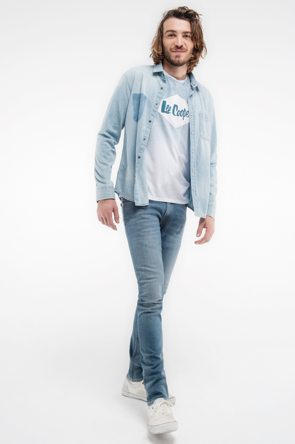 jeans blauw Lee Cooper heren wintercollectie 2020 bij Kameleon in Balegem 